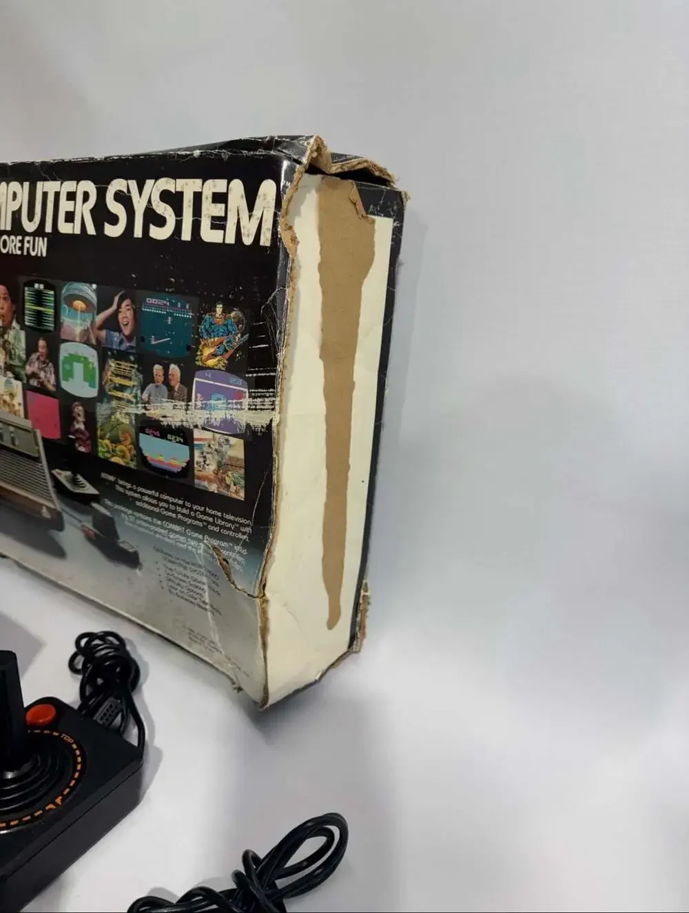 Vintage Atari 2600 Video Computer System with Original Box